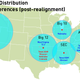 Illustration for article titled See The Big East Get Much Bigger And Much Less Eastern With Conference Realignment Visualizations